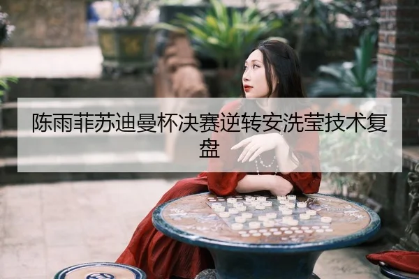 陈雨菲苏迪曼杯决赛逆转安洗莹技术复盘
